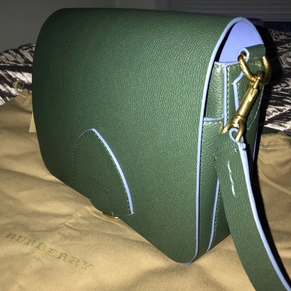 Burberry Large leather satchel - Picture 1 of 6